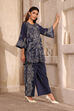 Blue Cotton floral Printed Straight Kurta Set image number 5