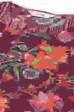 Wine Art Silk Straight Kurta Churidar Suit Set image number 3