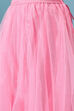 Pink Cotton Short Top Lehenga Set image number 2