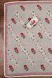 White Cotton Printed Embroidered Unstitched Suit Set image number 3