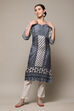 Ivory Viscose A Line Kurta image number 0