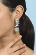 Multicolour Stone Earrings image number 1