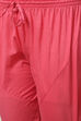 Fuchsia Cotton Anarkali Kurta Churidar Suit Set image number 2