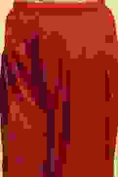 Red Viscose Rayon Solid A-Line Suit Set image number 2