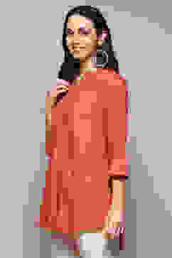 Astro Dust Viscose Straight Solid Shirt image number 2