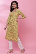 Cream Cotton Kurta image number 2