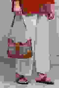 Rust PU Shoulder Bag image number 7