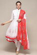 Turquoise Cotton Anarkali Solid Kurta Churidar Suit Set image number 7