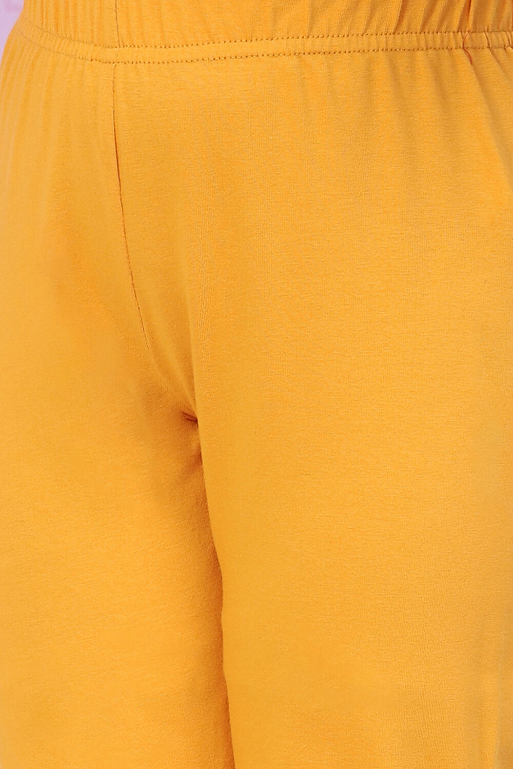 Ochre Art Silk Flared Printed Kurta Set image number 2