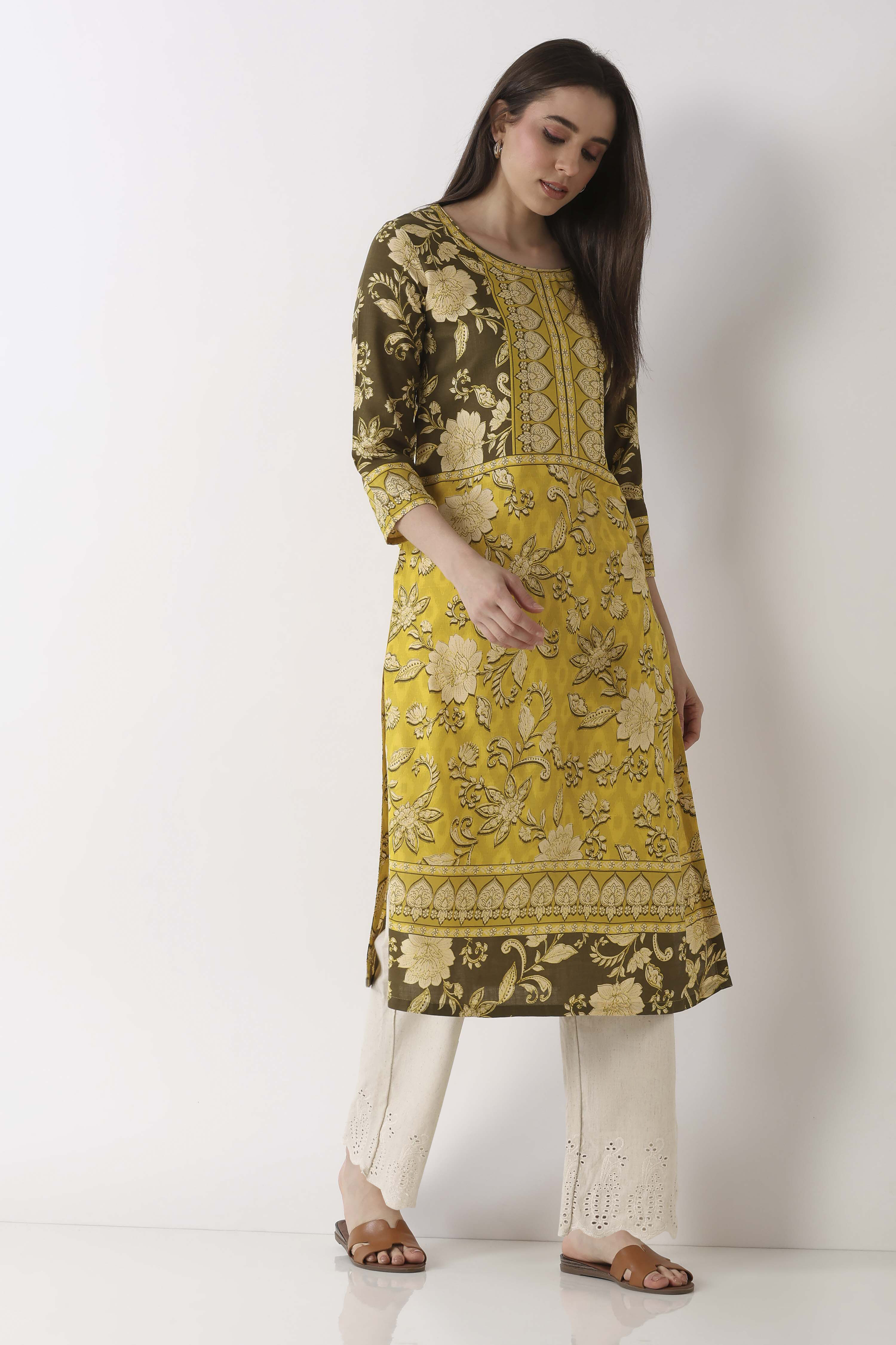 Black Cotton Blend Narrow Pant image number 0