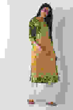 Natural Cotton Blend Straight Pants image number 0