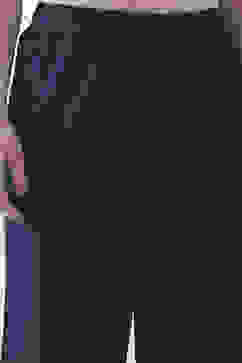 Blue Cotton Straight Palazzos image number 1