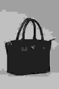 Black PU Handbag image number 3