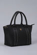Black PU Handbag image number 3