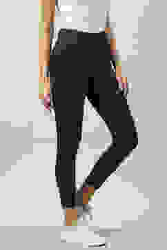 Navy Fitted Leggings image number 3