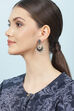 Black Kundan Earrings image number 3