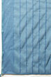 Blue Cotton Blend Hand Embroidered Unstitched Suit Set image number 2