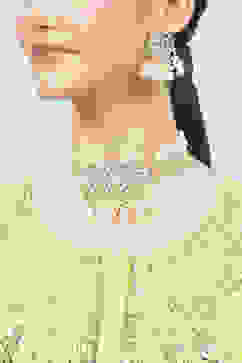 Pearl Alloy Necklace Set image number 1