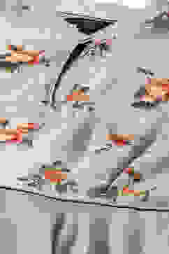 Rohit Bal Pista Green Cotton Blend Anarkali Kurta Suit Set image number 1