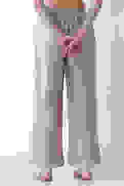 Metallics Art Silk Straight Palazzos image number 5