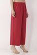 Pink Cotton Regular Pants image number 3