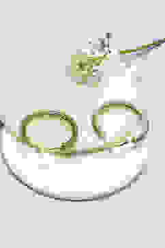 Gold Brass Earrings image number 2