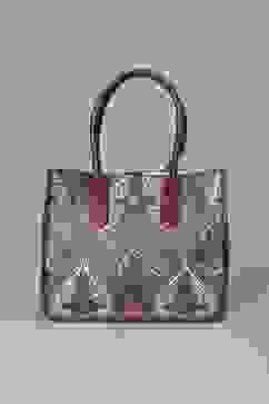 Pink PU Tote Bag image number 1