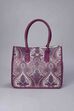 Pink PU Tote Bag image number 1
