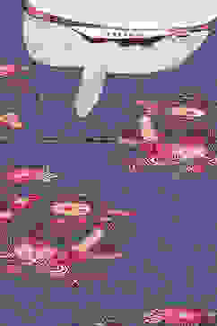 Denim Blue Cotton Blend Printed Kurti image number 1