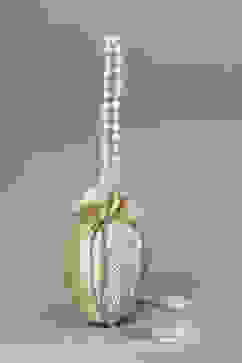 Peach Fabric Potli Bag image number 4