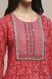 Coral Rayon Printed Kurti image number 1