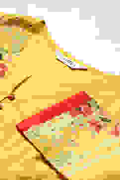 Yellow Cotton Sharara Kurta Sharara Suit Set image number 1