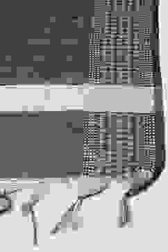 Beige Cotton Handloom Unstitched Suit Set image number 2