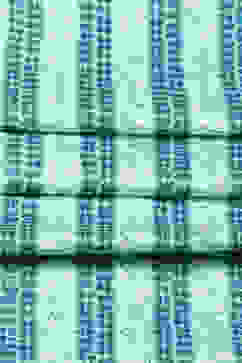 Blue Cotton Printed Unstitched Suit Set image number 4