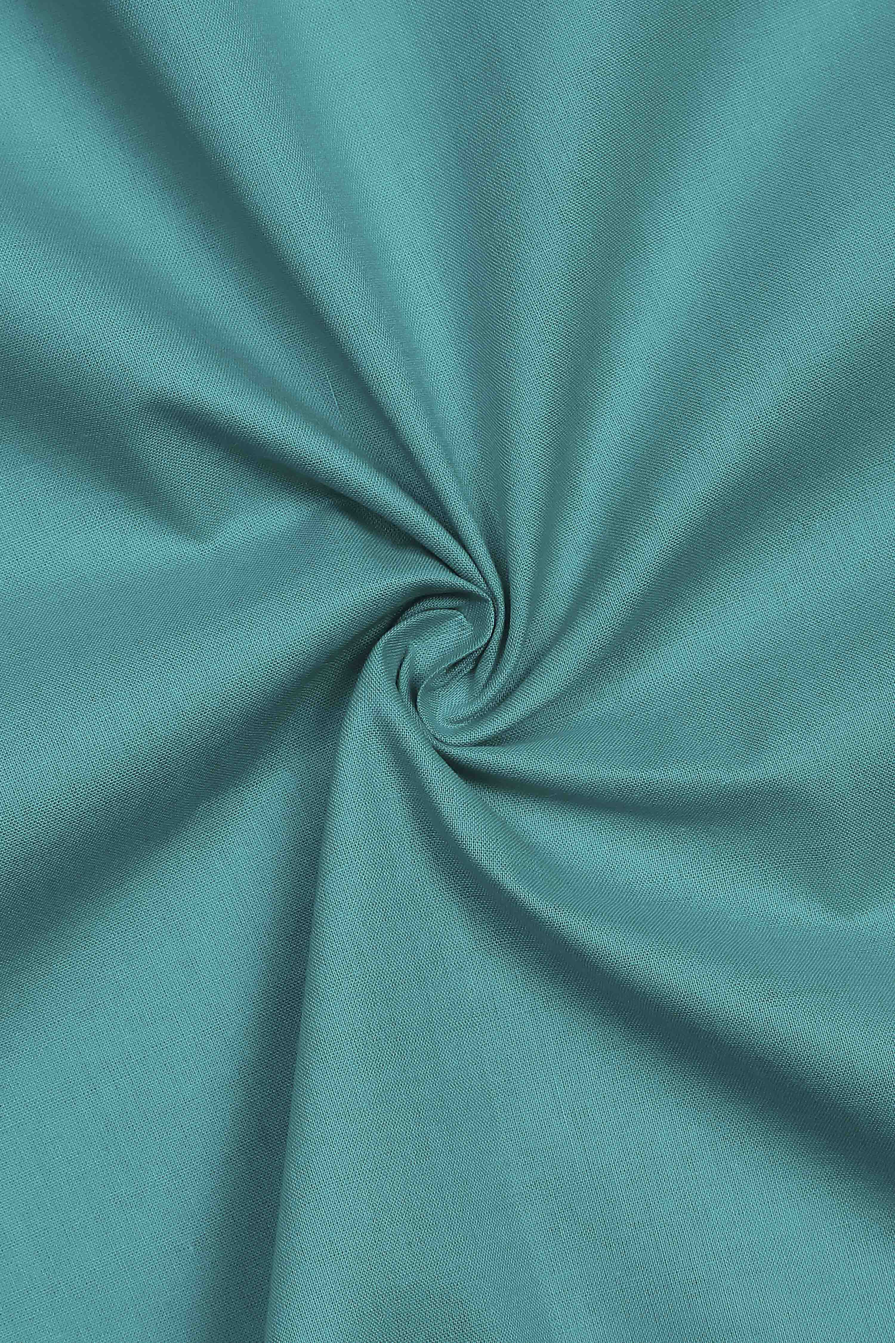 Blue Cotton Jamdani Unstitched Suit Set image number 2