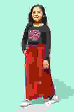 Peach Cotton Solid Top image number 0