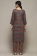 Green Cotton Unstitched Suit set image number 6