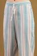 Orange Cotton Printed Straight Suit Set image number 2