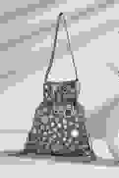 Gold Fabric Potli Bag image number 0