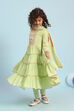 Pastel Green Cotton Tiered Suit Set image number 6