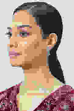 Green Brass Earrings image number 3