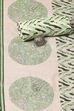 Green Cotton Printed Unstitched Suit Set image number 2