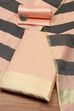 Hot Pink Cotton Printed Embroidered Unstitched Suit Set image number 0