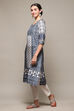 Ivory Viscose A Line Kurta image number 2