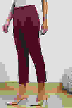 Towny Port Cotton Blend Narrow Pants image number 2