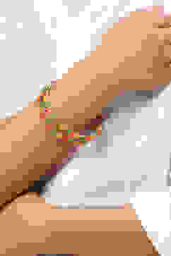 Multicolour Metal & Beads Kids Bangles image number 2