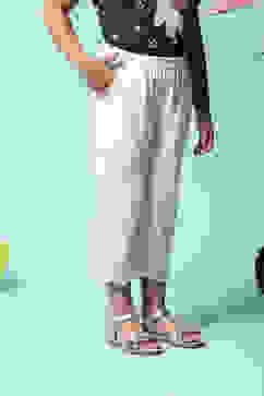 White Cotton Palazzo image number 5