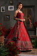 Red Chanderi Printed Fitted Lehenga Set