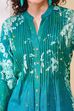 Green Viscose Rayon Straight Kurta image number 1