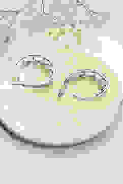 White Brass Earrings image number 2